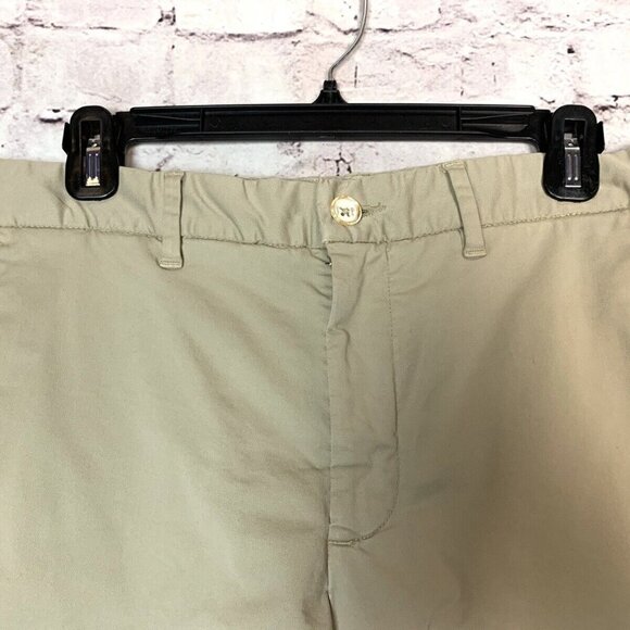Robert Graham Ridge Classic Fit 5 Pocket Casual Shorts Men's Khaki - Picture 5 of 12